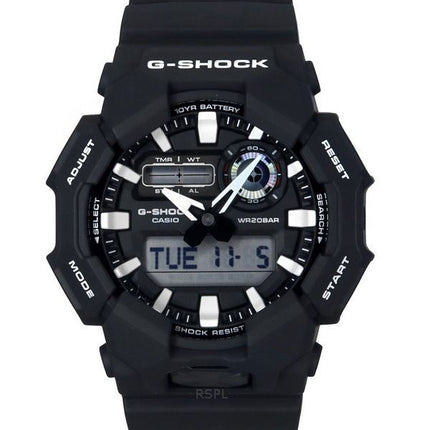 Casio G-Shock Analog Digital Bio-baseret Resin Rem Black Dial Quartz GA-010-1A 200M herreur
