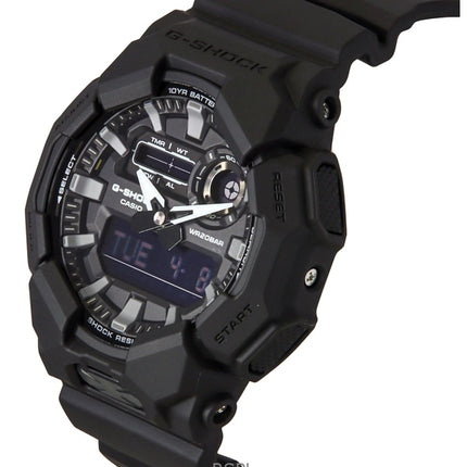 Casio G-Shock Analog Digital Bio-baseret harpiksrem Black Dial Quartz GA-010-1A1 200M herreur