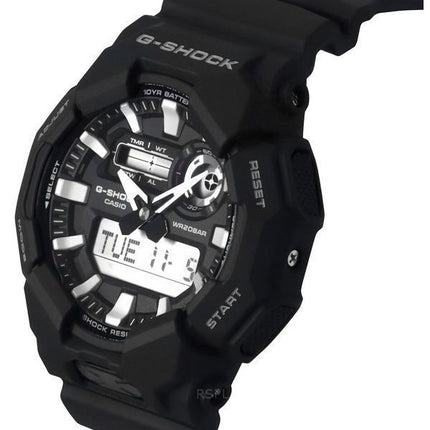 Casio G-Shock Analog Digital Bio-baseret Resin Rem Black Dial Quartz GA-010-1A 200M herreur