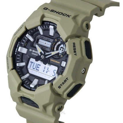 Casio G-Shock Analog Digital Bio-baseret Resin Rem Black Dial Quartz GA-010-5A 200M herreur