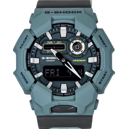 Casio G-Shock Analog Digital Stofrem Blue Dial Quartz GA-010CE-2A 200M herreur