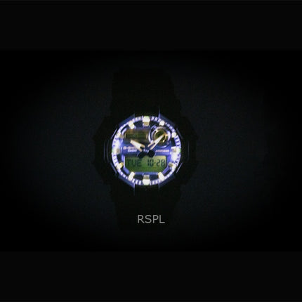 Casio G-Shock analog digital biobaseret harpiksrem sort urskive kvarts GA-010GB-1A9 200M herreur