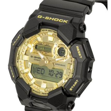 Casio G-Shock biobaseret harpiksrem analog digital guld urskive kvarts GA-010GGB-1A9 200M herreur