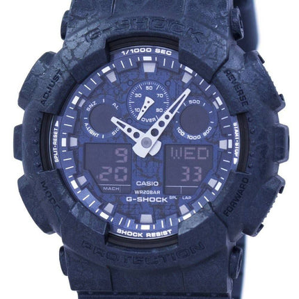 Casio G-Shock Shock Resistant verden tid Analog Digital GA-100CG-2A Herreur
