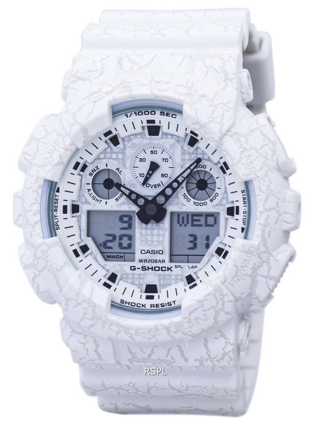 Casio G-Shock Shock Resistant verden tid Analog Digital GA-100CG-7A Herreur