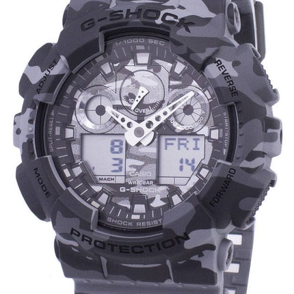 Casio G-Shock Camouflage serie Analog Digital GA-100CM-8A Herreur
