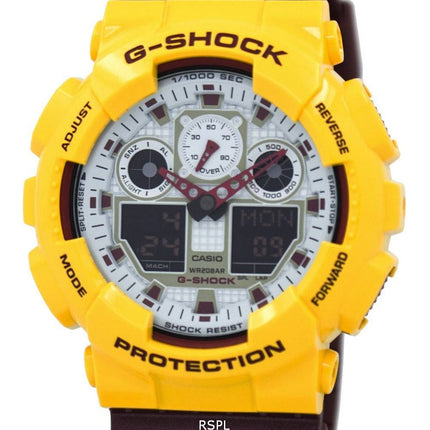 Casio G-Shock Analog Digital GA-100CS-9A Herreur