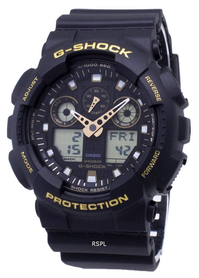 Casio G-Shock GA-100GBX-1A9 GA100GBX-1A9 Analog Digital 200M Herreur