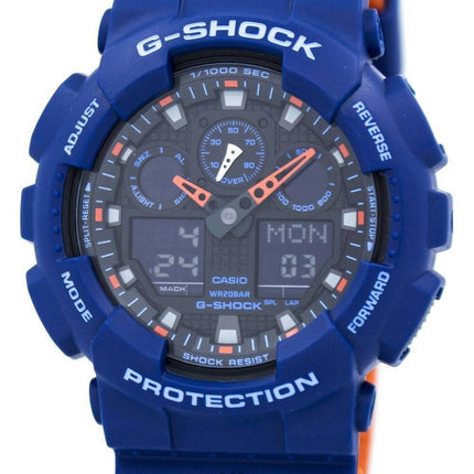 Casio G-Shock særlige farve Model Analog-Digital GA-100L-2A Herreur