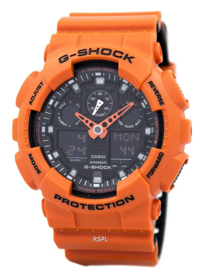 Casio G-Shock særlige farve Model Analog-Digital GA-100L-4A Herreur