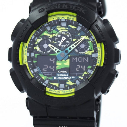Casio G-Shock Analog Digital GA-100LY-1A Herreur