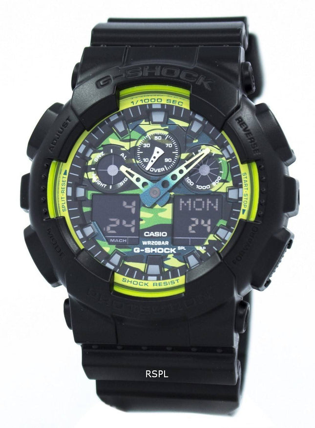 Casio G-Shock Analog Digital GA-100LY-1A Herreur