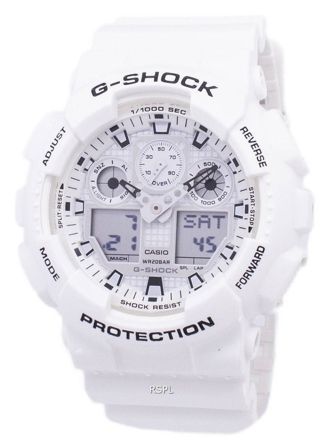 Casio G-Shock Shock Resistant Analog Digital GA-100MW-7A GA100MW-7A Herreur
