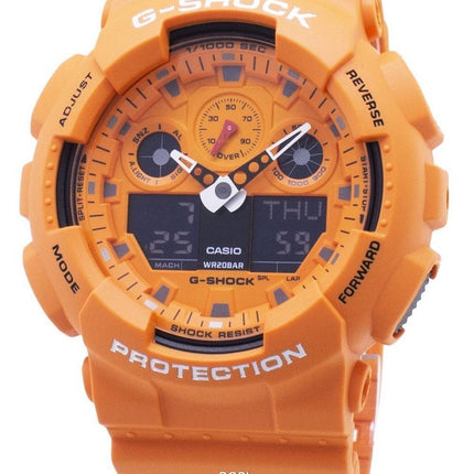 Casio G-Shock GA-100RS-4A GA100RS-4A Chronograph Quartz 200M Herreur