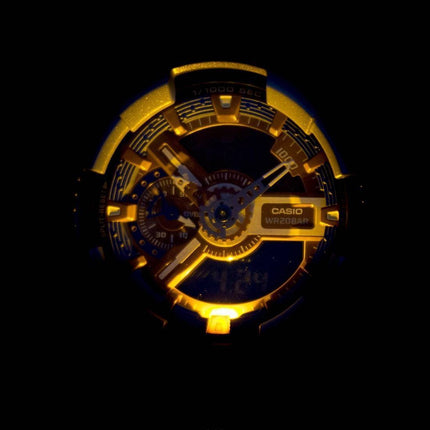 Casio G-Shock rød & blå analog Digital GA-110AC-7A Herreur