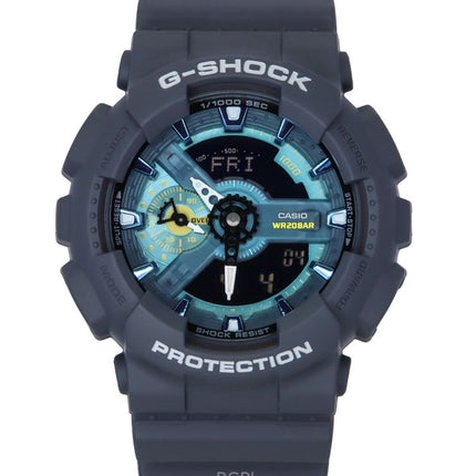Casio G-Shock Analog Digital Bio-baseret Resin Blue Dial Quartz GA-110AS-2A 200M herreur