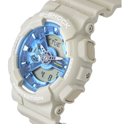 Casio G-Shock Analog Digital Bio-baseret Resin Blue Dial Quartz GA-110AS-5A 200M herreur