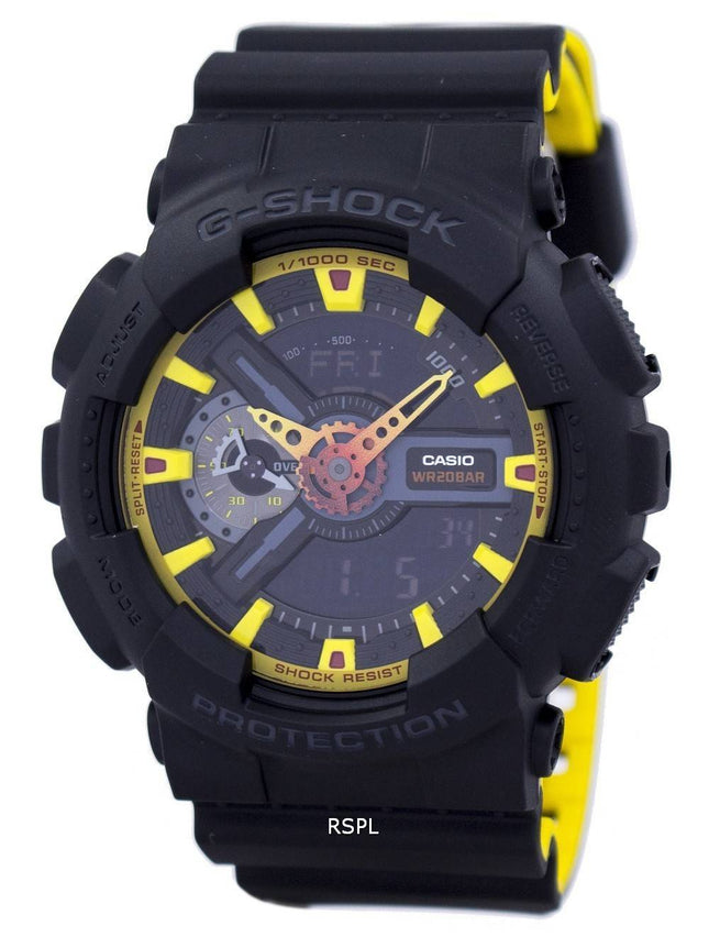 Casio G-Shock Shock Resistant Analog Digital GA-110BY-1A Herreur