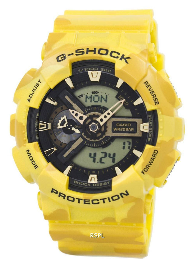 Casio G-Shock Camouflage serie Analog-Digital GA-110CM-9A Herreur