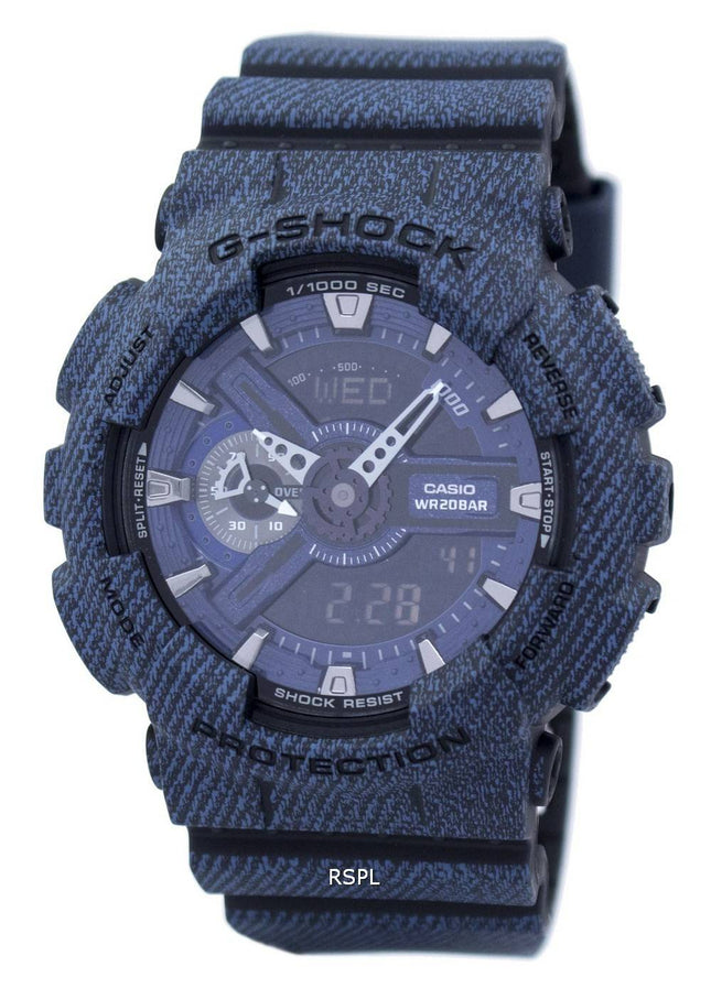 Casio G-Shock Analog Digital GA-110DC-1A Herreur