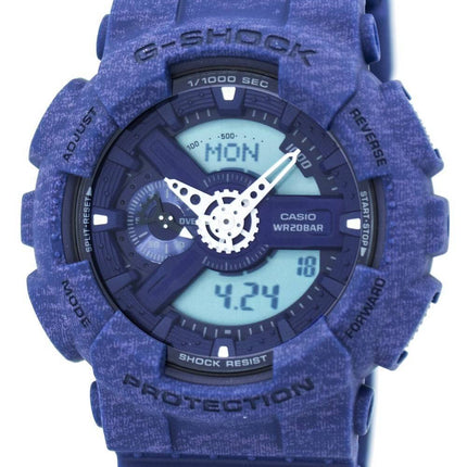 Casio G-Shock Analog Digital verden tid GA-110HT-2A Herreur