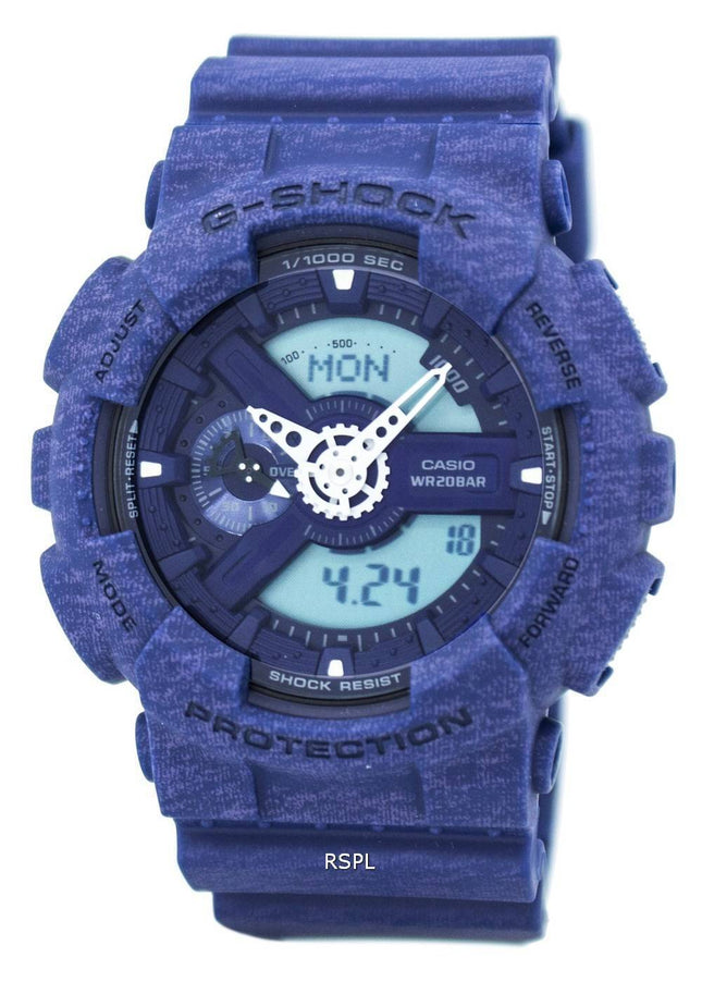 Casio G-Shock Analog Digital verden tid GA-110HT-2A Herreur