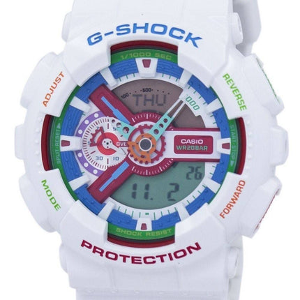 Casio G-Shock Shock Resistant Analog Digital 200M GA-110MC-7A Herreur