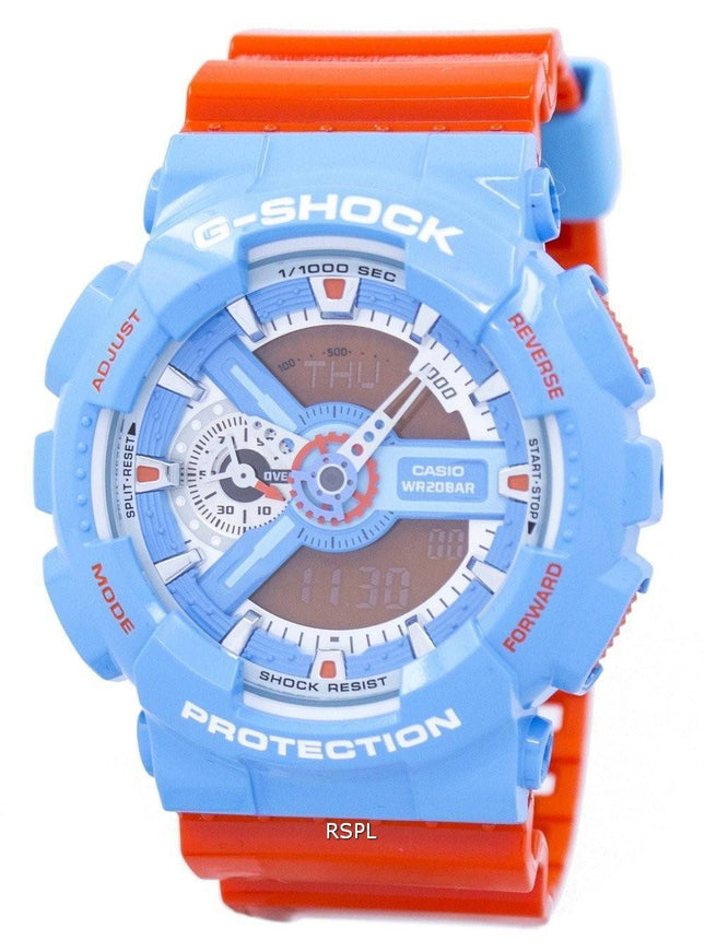 Casio G-Shock Shock Resistant Analog Digital GA-110NC-2A Herreur