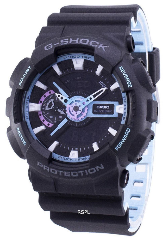 Casio G-Shock Shock Resistant Analog Digital GA-110PC-1A GA110PC-1A Herreur