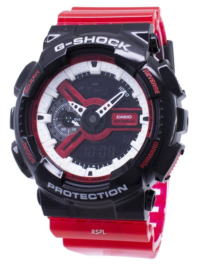 Casio G-Shock GA-110RB-1A GA110RB-1A Stødbestandig kvarts 200M Herreur