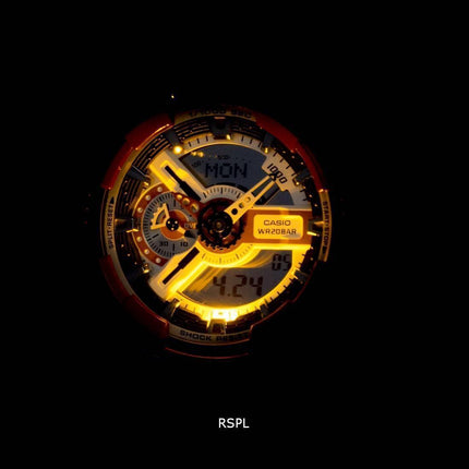 Casio G-Shock Analog-Digital GA-110RD-4A Herreur