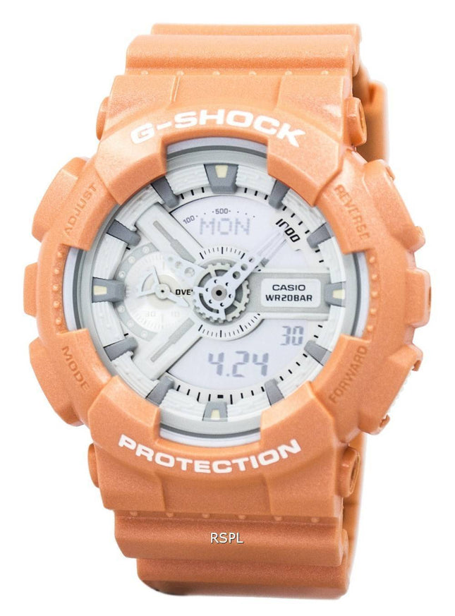 Casio G-Shock Orange Analog Digital GA-110SG-4A Herreur