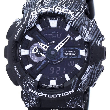 Casio G-Shock Shock Resistant verden tid Alarm Analog Digital GA-110TX-1A Herreur