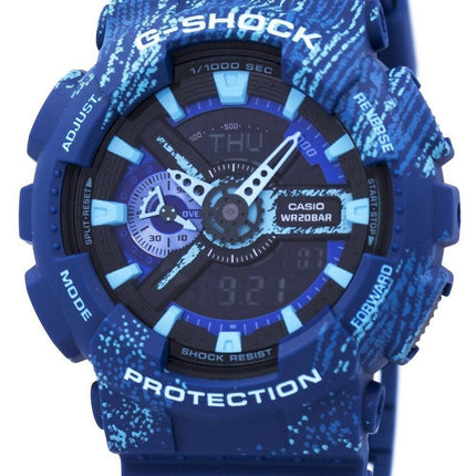 Casio G-Shock Shock Resistant verden tid Alarm kvarts GA-110TX-2A Herreur
