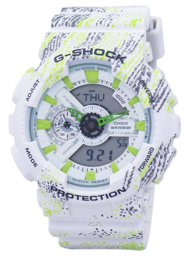 Casio G-Shock Sport chok resistent verden tid Analog Digital GA-110TX-7A Herreur