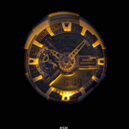 Casio G-Shock Analog Digital 200M GA-110WB-7A Herreur