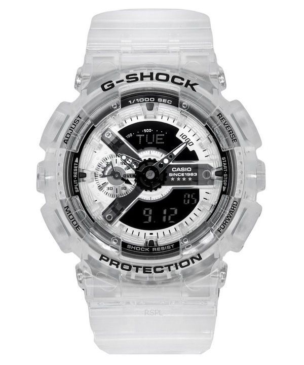Casio G-Shock Clear Remix 40th Anniversary Limited Edition Analog Digital Quartz GA-114RX-7A 200M herreur
