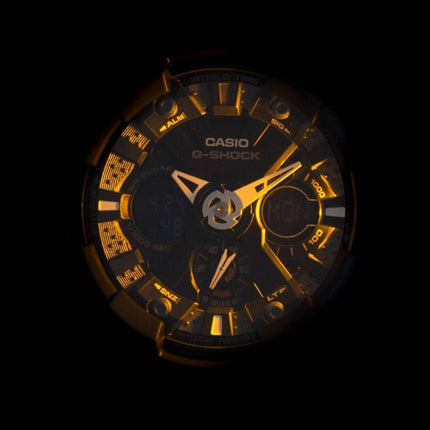 Casio G-Shock GA-120-1A sort Analog Digital Herre ur