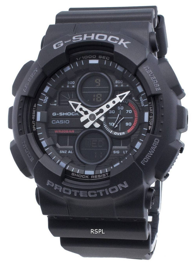 Casio G-Shock GA-140-1A1 GA140-1A1 Quartz World Time herreur