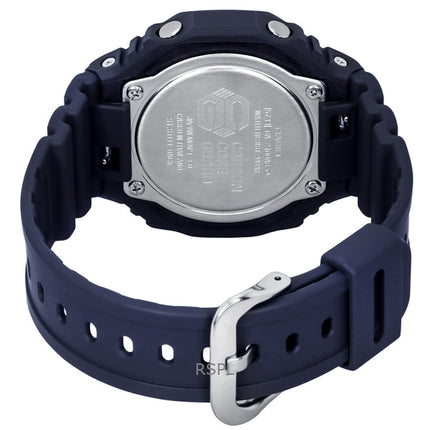 Casio G-Shock Analog Digital Bio-baseret Resin Rem Blue Dial Quartz GA-2100AS-2A 200M herreur