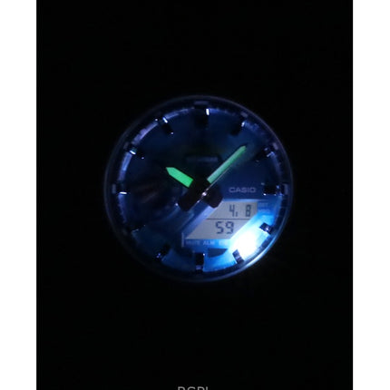 Casio G-Shock Analog Digital Bio-baseret harpiksrem Blue Dial Quartz GA-2100AS-5A 200M herreur