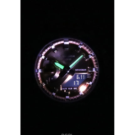 Casio G-Shock analog digital harpiksrem bronze urskive kvarts GA-2100BM-7A5 200M unisexur