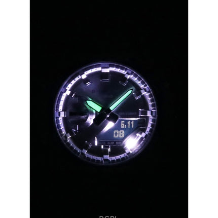 Casio G-Shock analog digital harpiksrem grå urskive kvarts GA-2100BM-7A8 200M unisexur