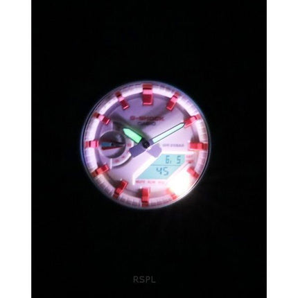 Casio G-Shock Analog Digital Rich Brian Collaboration White Dial Quartz GA-2100RB-3A 200M herreur