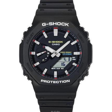 Casio G-Shock Analog Digital Bio-baseret Resin Rem Black Dial Quartz GA-2100RL-1A 200M herreur