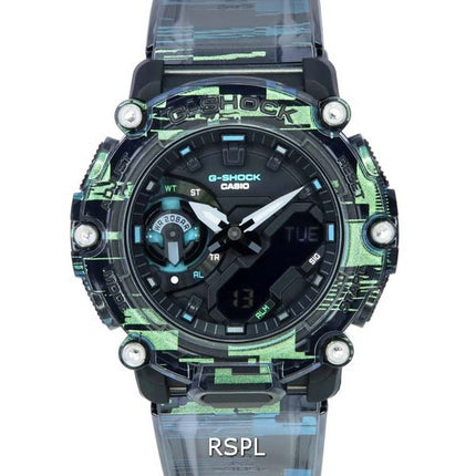 Casio G-Shock Naughty Noise Analog Digital Quartz GA-2200NN-1A GA2200NN-1 200M herreur