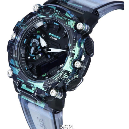 Casio G-Shock Naughty Noise Analog Digital Quartz GA-2200NN-1A GA2200NN-1 200M herreur