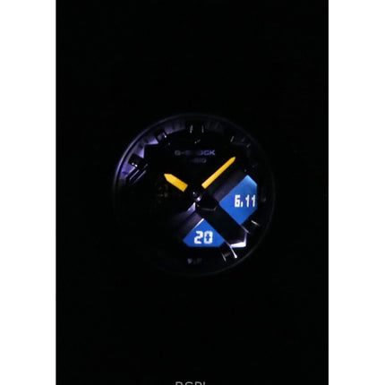 Casio G-Shock analog digital harpiksrem grå urskive kvarts GA-2300-8A 200M unisexur