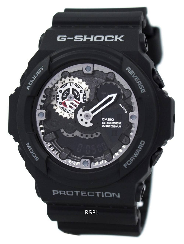 Casio G-Shock Analog-Digital metallisk skygge 200M GA-300-1A Herreur