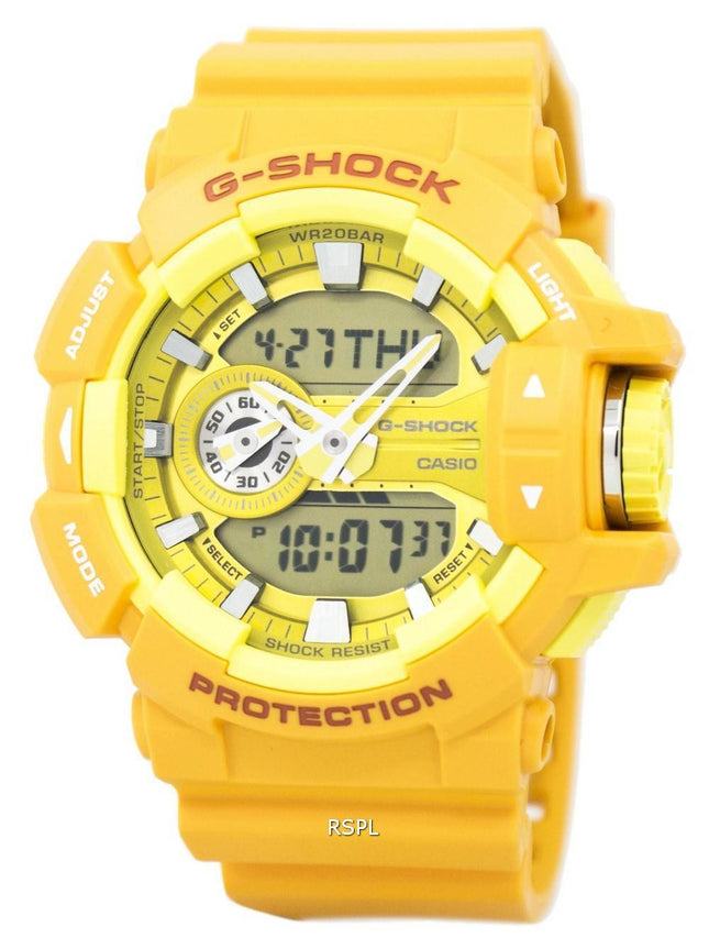 Casio G-Shock Analog-Digital 200M GA-400A-9A Herreur